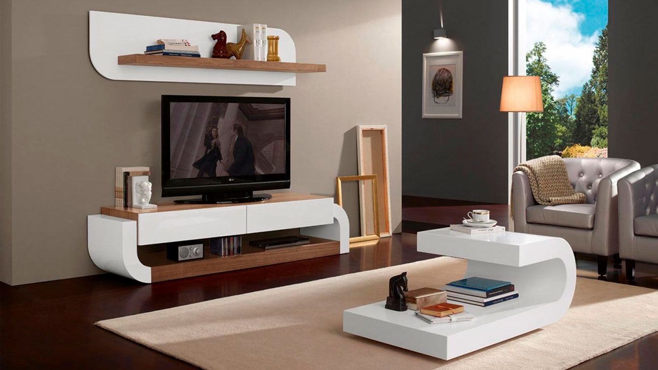 Sala Estar Gabrielle 01, modulo tv