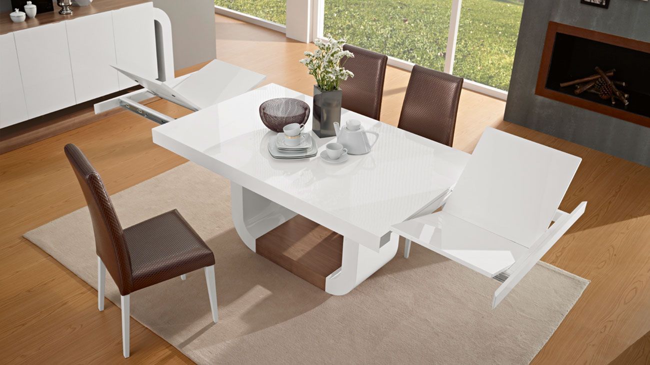 Mesa de Jantar Extensível Gabrielle, Mobiliário Graça Interiores