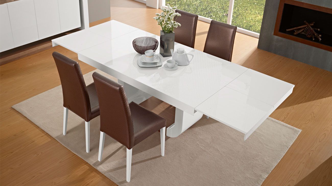 Mesa de Jantar Extensível Gabrielle, Mobiliário Graça Interiores