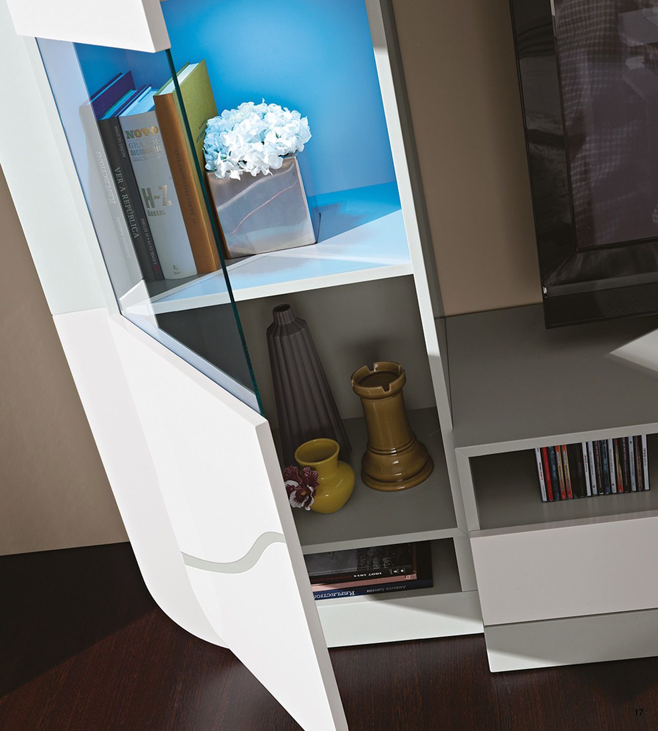 Sala Estar Just Gabrielle, modulo tv