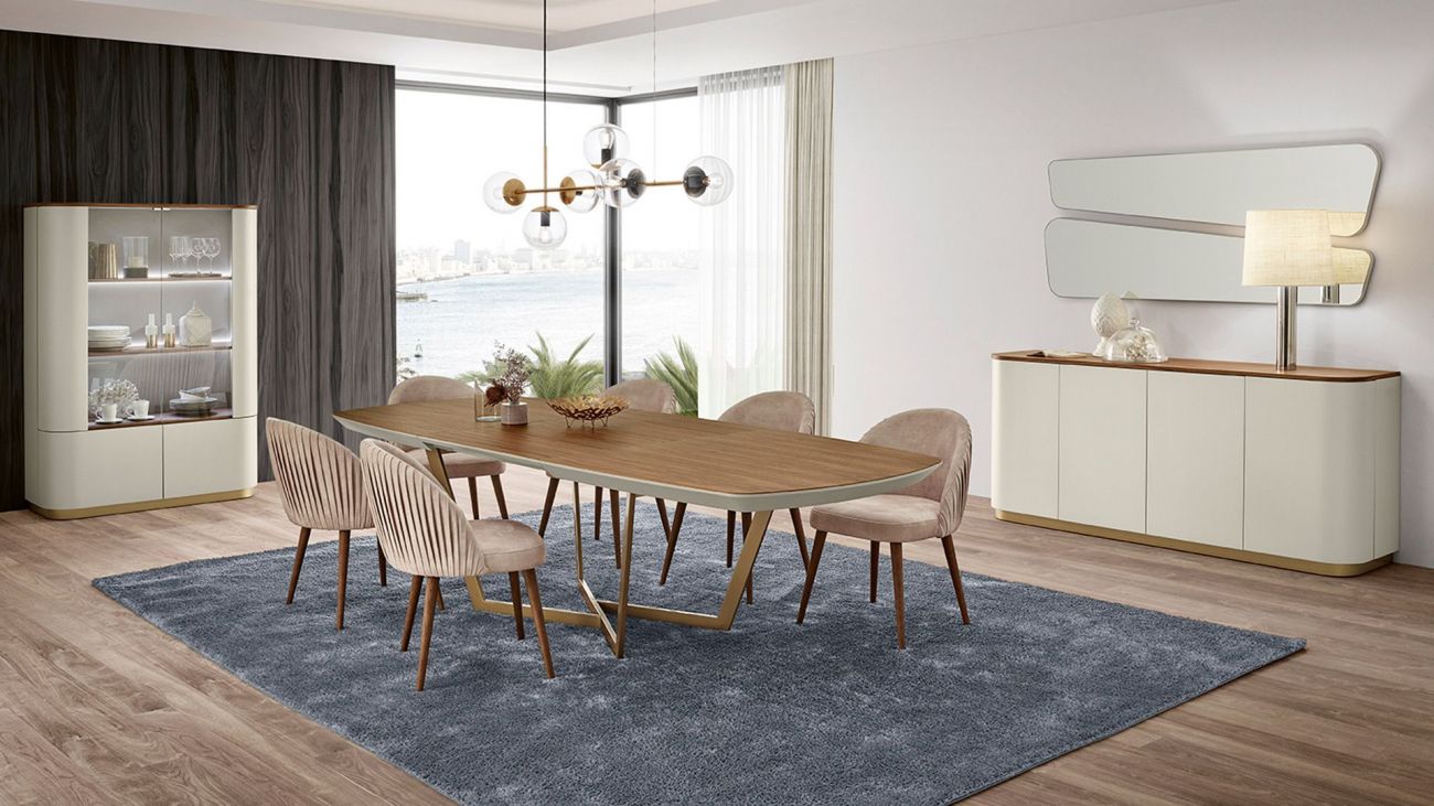 Sala de Jantar Aroma 01, Mobiliário Graça Interiores