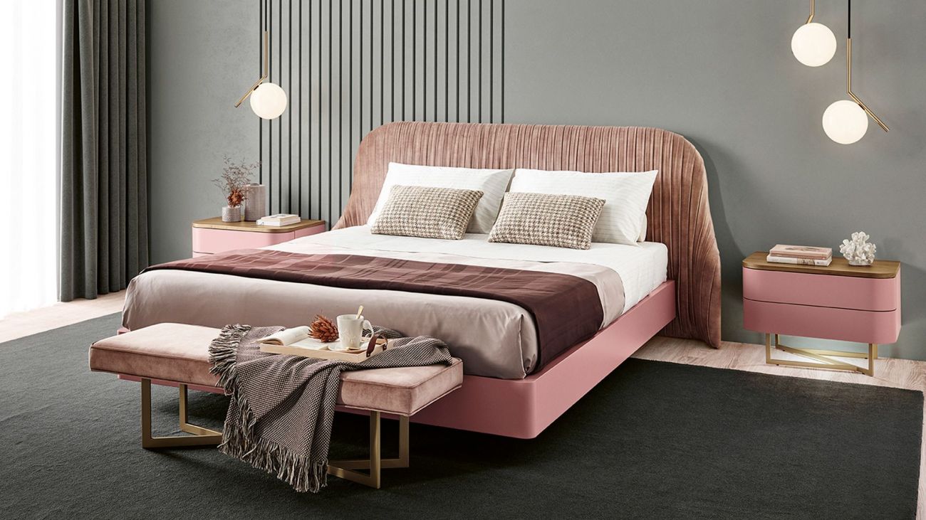 Cama Casal Aroma 01, Quartos de Casal Graca Interiores
