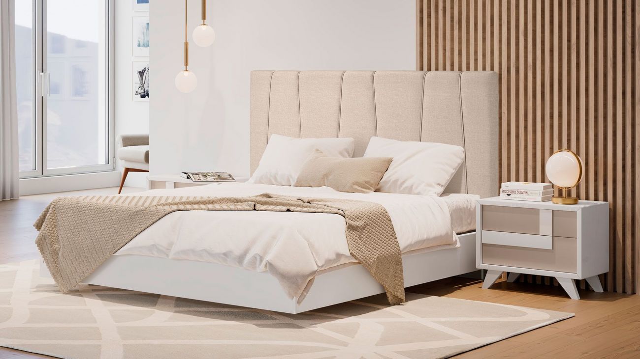 Cama Estofada Piano, Camas Estofadas Graca Interiores