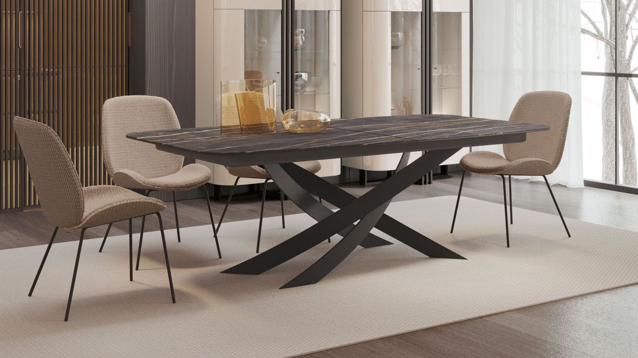Mesa de Jantar Ext. Arc, Mobiliário Graça Interiores