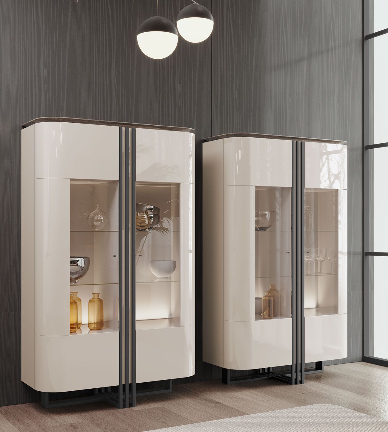 Vitrine York II, Mobiliário Graça Interiores