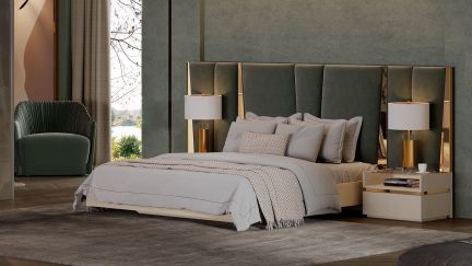 Cama Estofada Armani