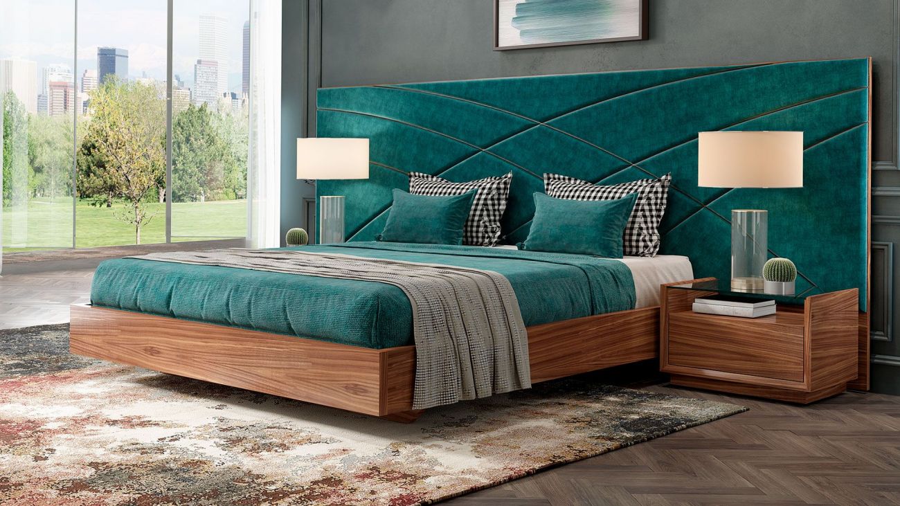 Cama Estofada Tyler, Camas Estofadas Graca Interiores