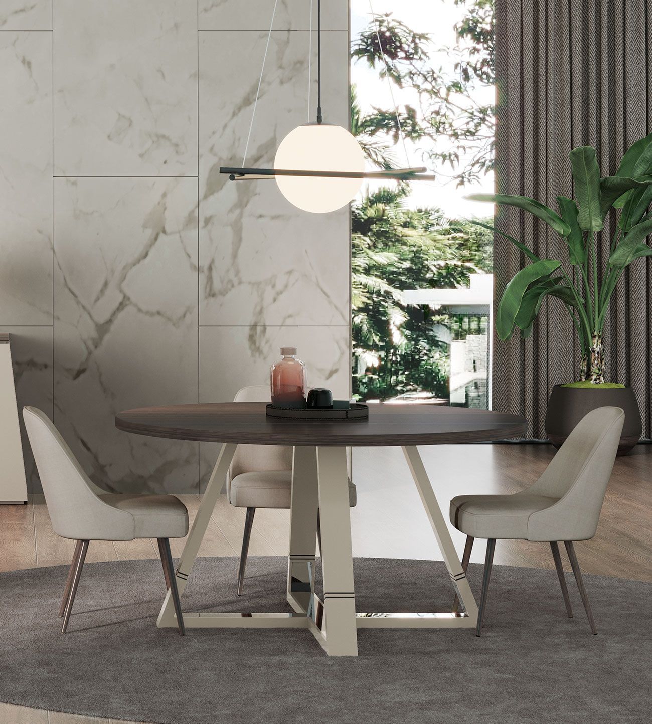 Mesa de Jantar Lily, Salas de Jantar Graca Interiores