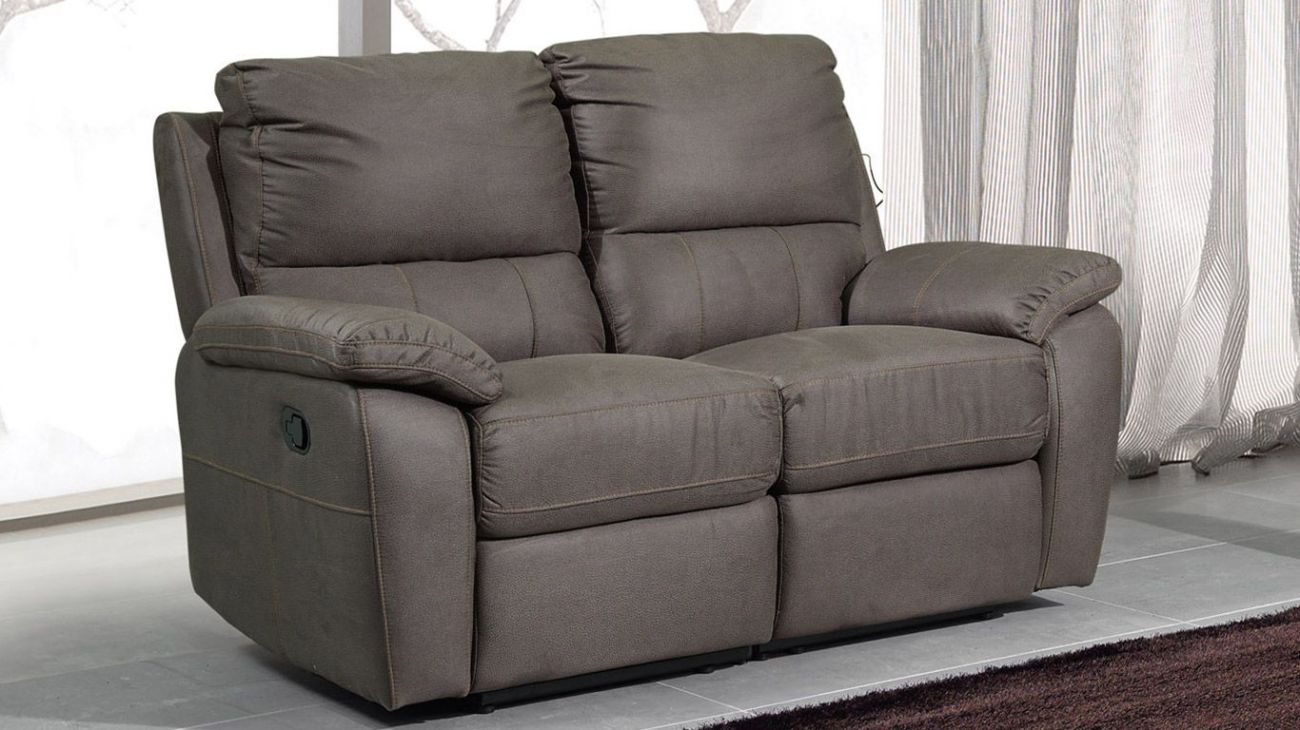 Sofá Mónaco 2 Lugares, Sofas Relax Graca Interiores
