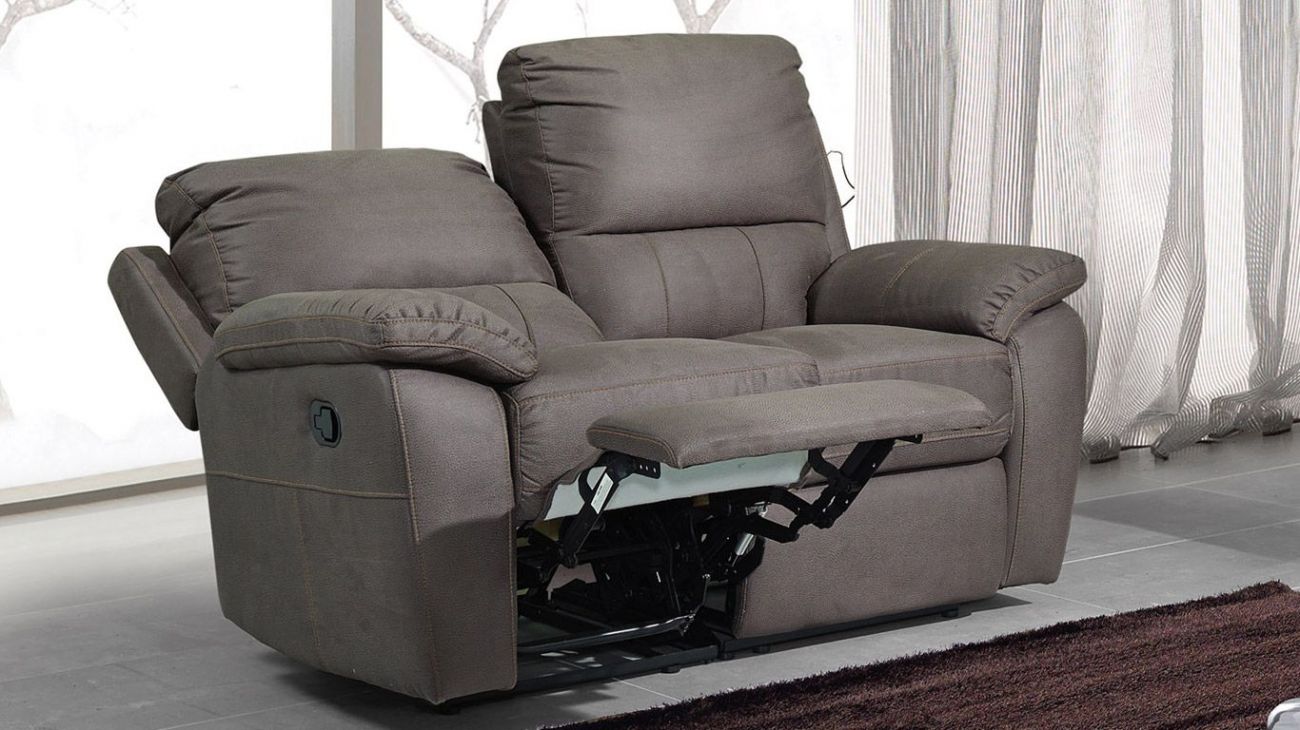 Sofá Mónaco 2 Lugares, Sofas Relax Graca Interiores
