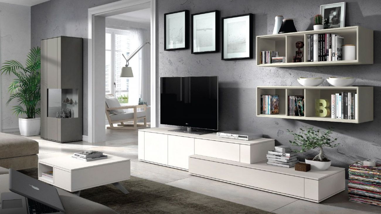 Estante TV NN403, Salas de Estar Graca Interiores