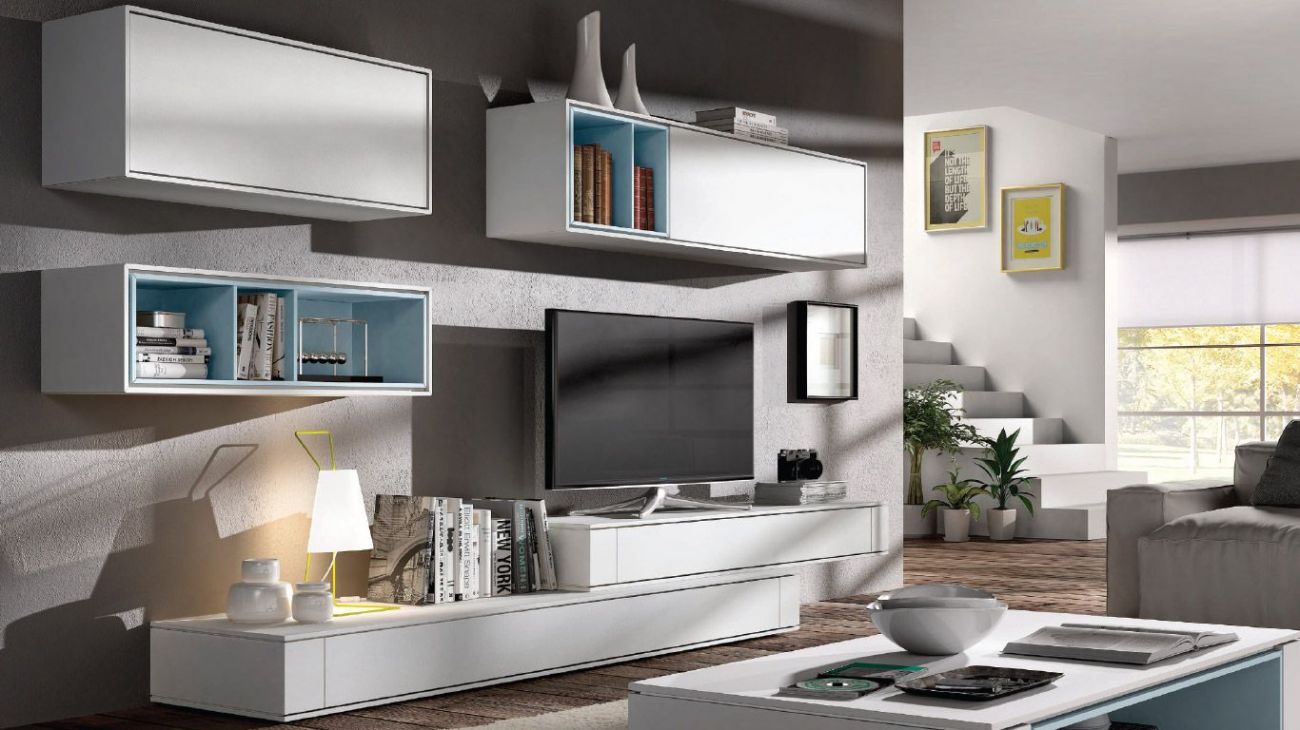 Estante TV NN405, Salas de Estar Graca Interiores