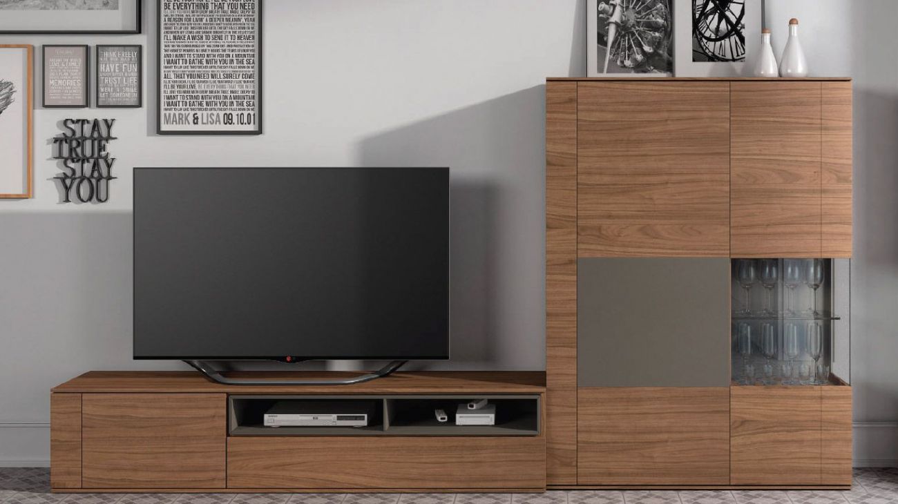 Estante TV NN407, Salas de Estar Graca Interiores