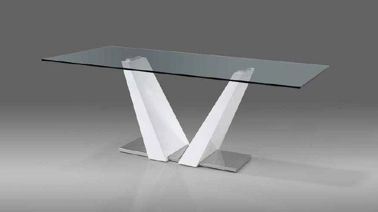 Mesa Sala Susy, Mesa de Vidro Graca Interiores