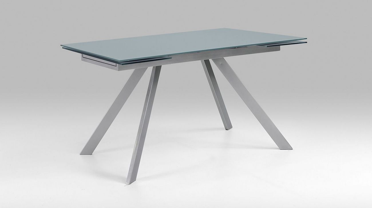 Mesa Extensível Apollo, Mesa de Vidro Graca Interiores