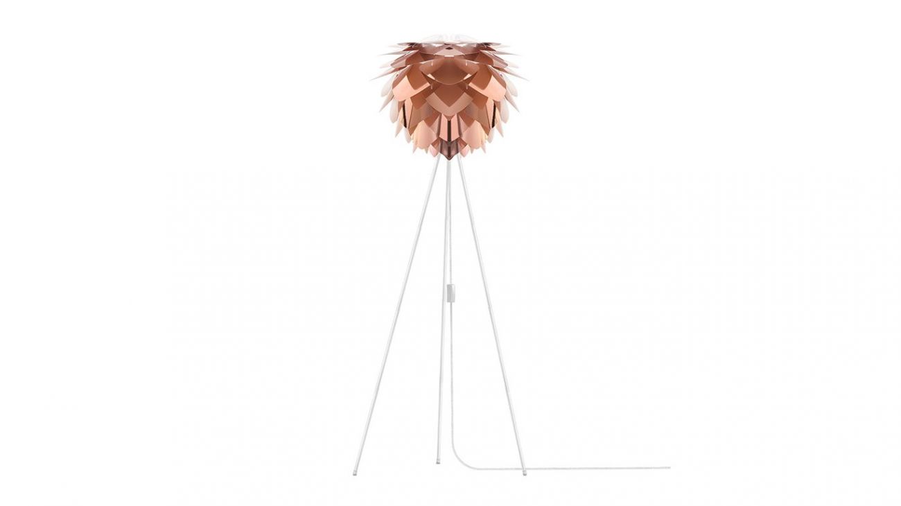 Candeeiro Silvia Mini Copper, candeeiro de pé