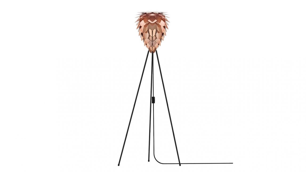 Candeeiro Conia Mini Copper, candeeiro de pé