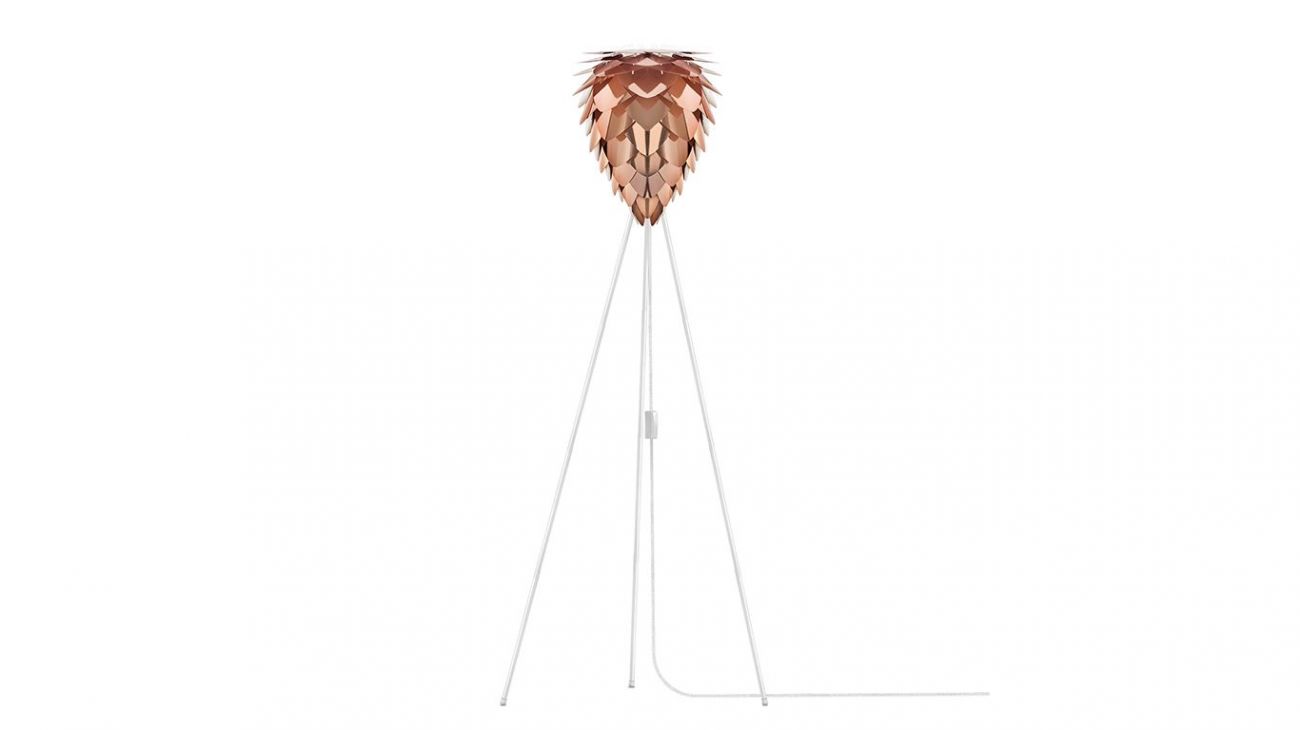 Candeeiro Conia Mini Copper, candeeiro de pé