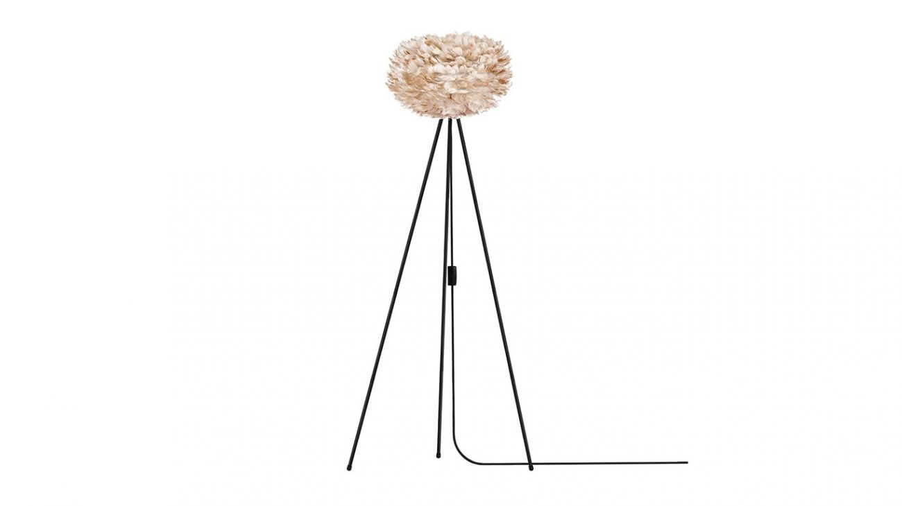Candeeiro Eos Light Brown, candeeiro de pé