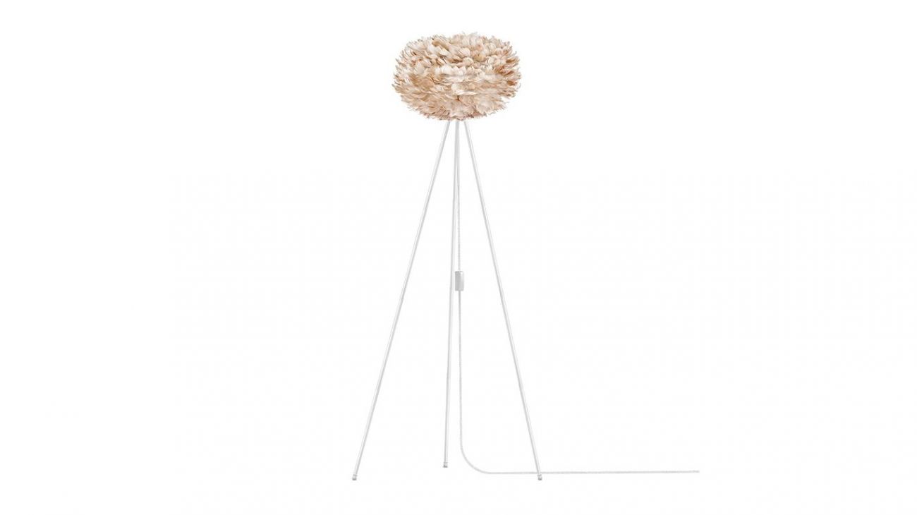 Candeeiro Eos Light Brown, candeeiro de pé