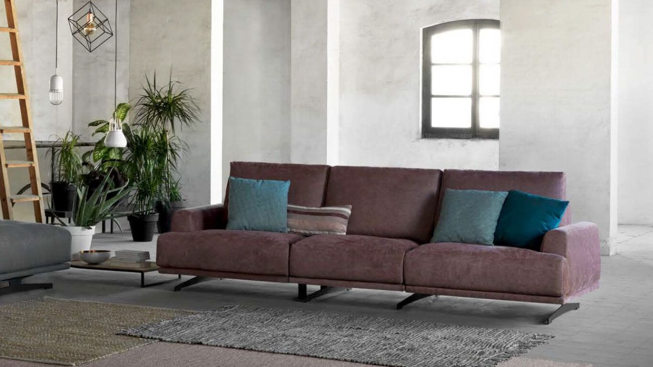 Sofá 3 Lugares Toscana, Tipos de Sofa Graca Interiores