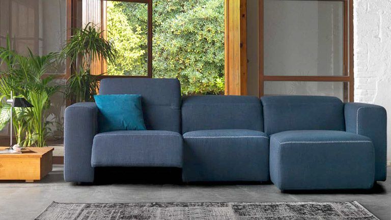 Sofá Lecco c/Chaise, Sofa Chaise Longue Graca Interiores