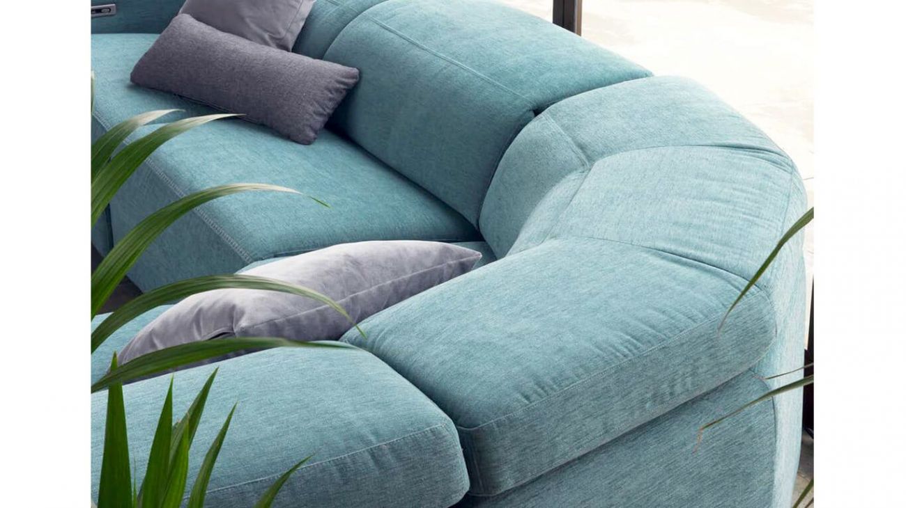 Sofá Canto c/ 2 Relax Eléctrico Murano, Sofa de Canto Graca Interiores
