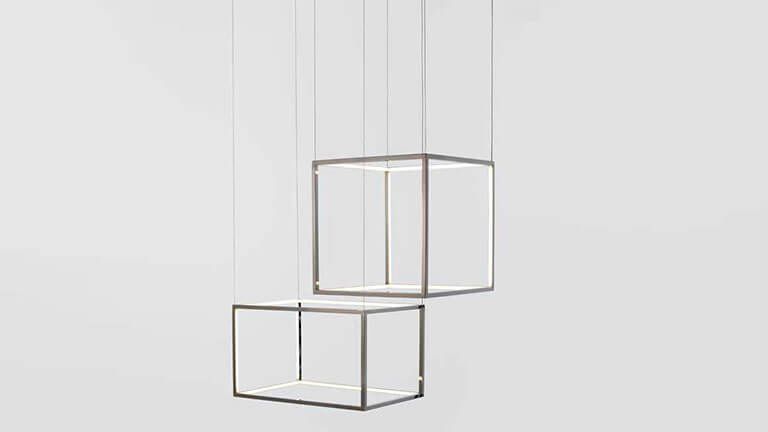 Candeeiro Teto Cube, Iluminacao Graca Interiores