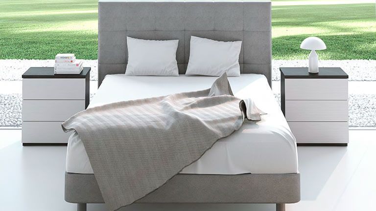 Cama Casal Izi 10, Camas Estofadas Graca Interiores