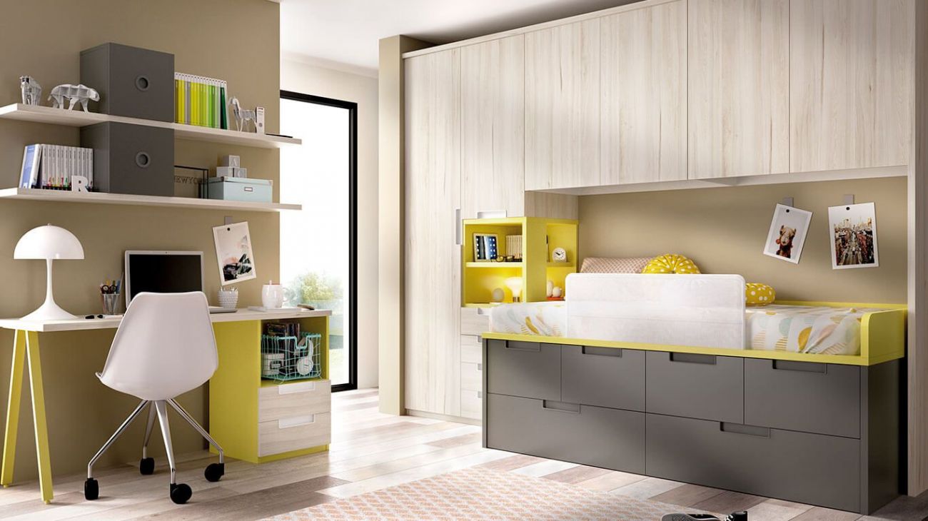 Quarto Juvenil H-105, Quartos de crianças e Quartos Juvenis