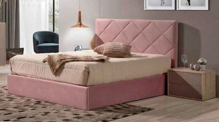 Cama Casal Estofada Sena