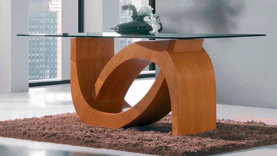 Mesa Jantar Chelsea, Mesa de Vidro Graca Interiores