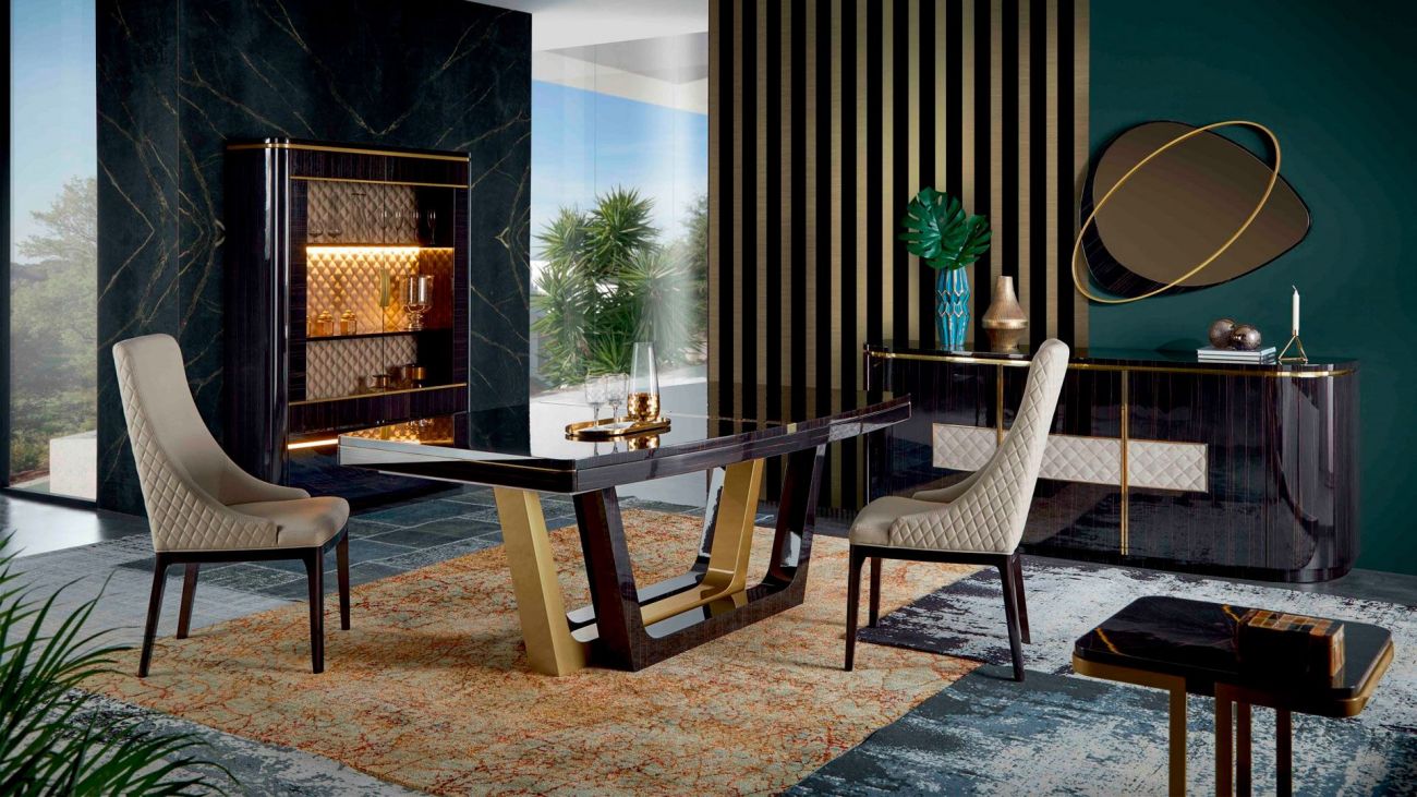 Mesa Extensível K XLux, Mesa de Jantar Graca Interiores