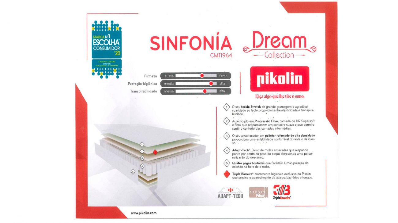 Colchão Sinfonia, Descanso Graca Interiores