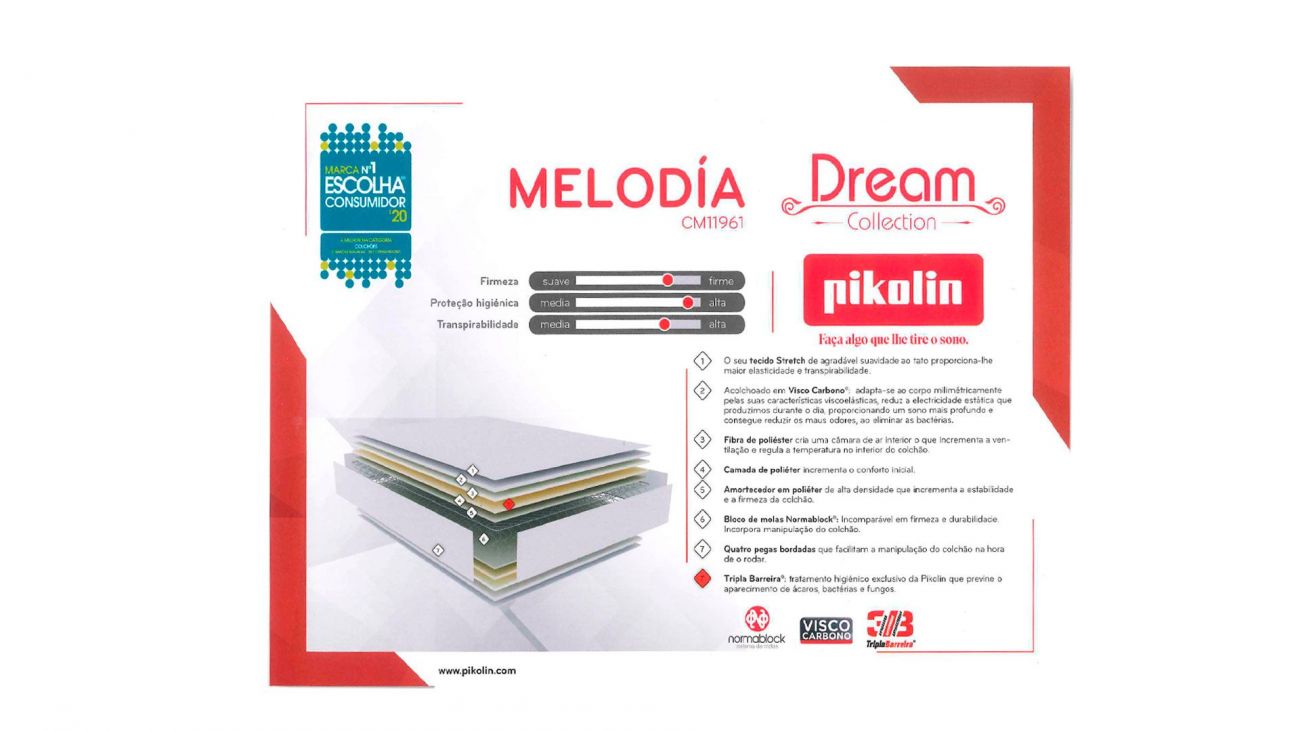 Colchão Melodia, Campanha Colchões Molas Pikolin 