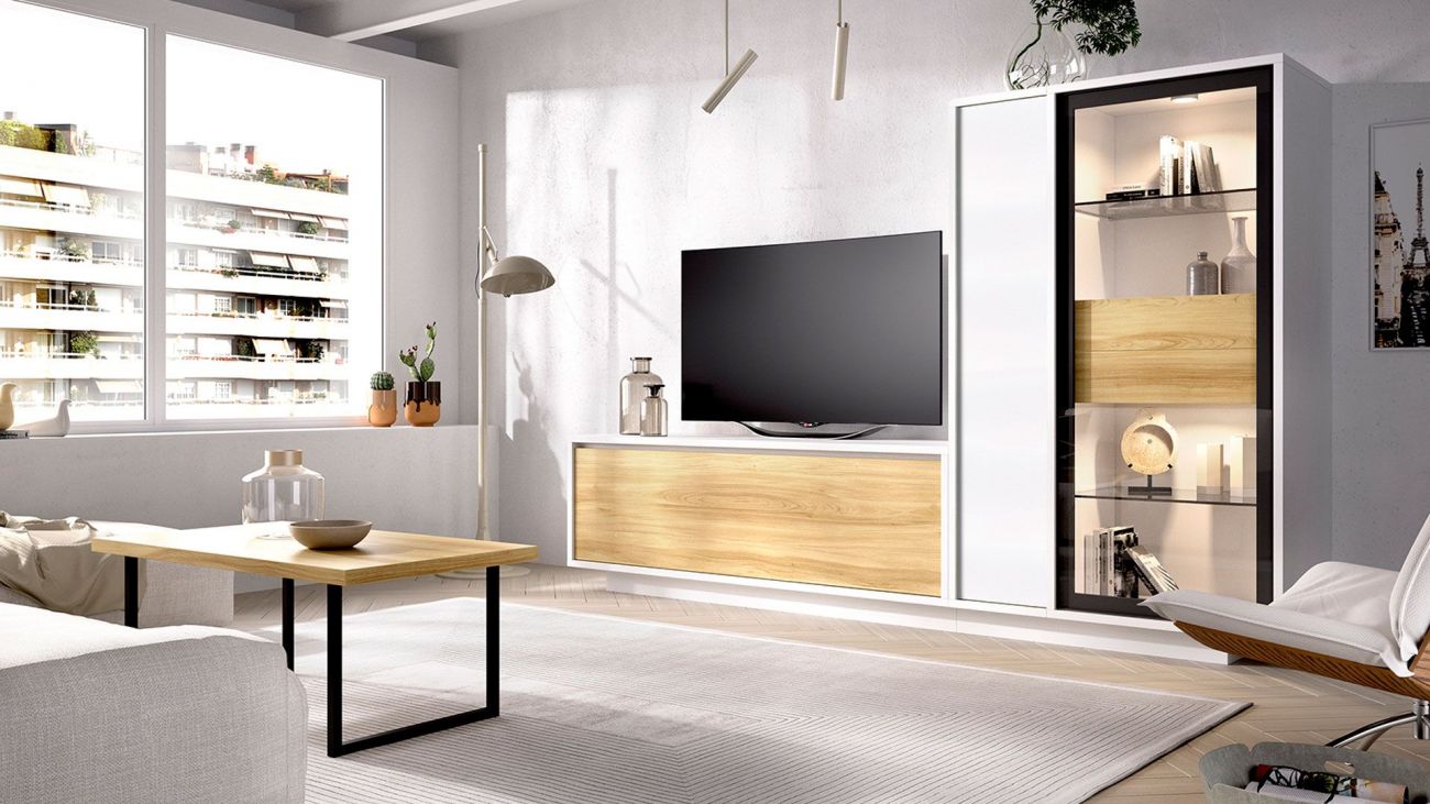 Estante TV Duo 02, Salas de Estar Graca Interiores