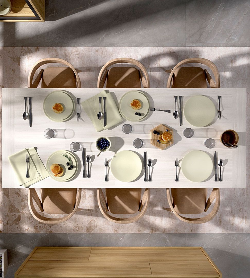 Mesa de Jantar Duo 45, Mesa de Jantar Graca Interiores