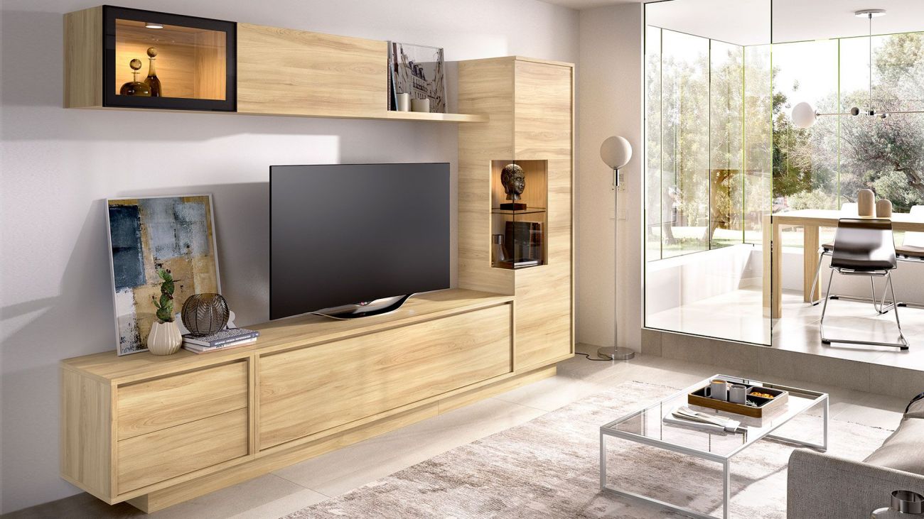 Estante TV Duo 43, Salas de Estar Graca Interiores