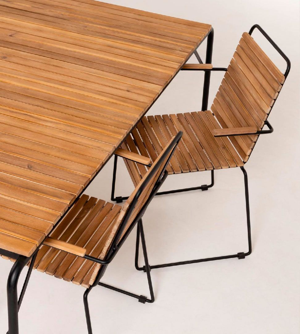 Mesa de Exterior Yukari, Mobiliário Jardim Graça Interiores 