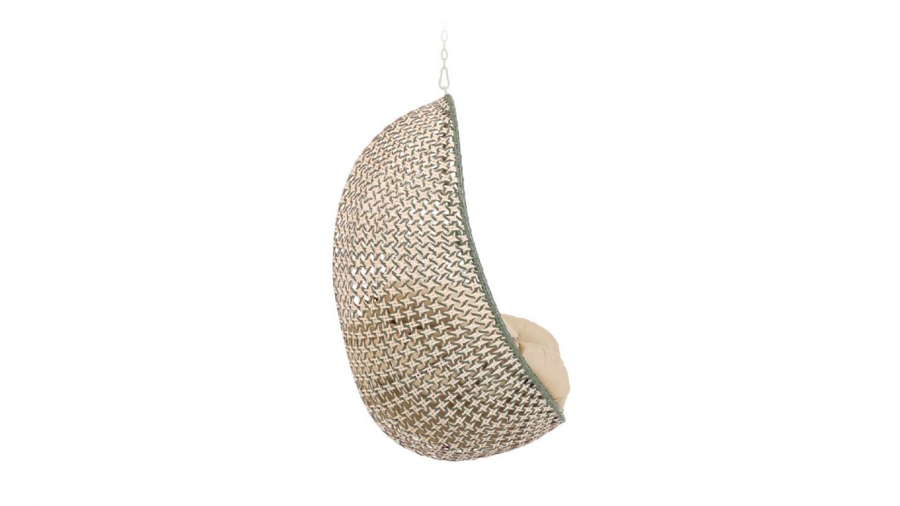 Poltrona Suspensa Cira Multicolor, Mobiliário Jardim Graça Interiores 