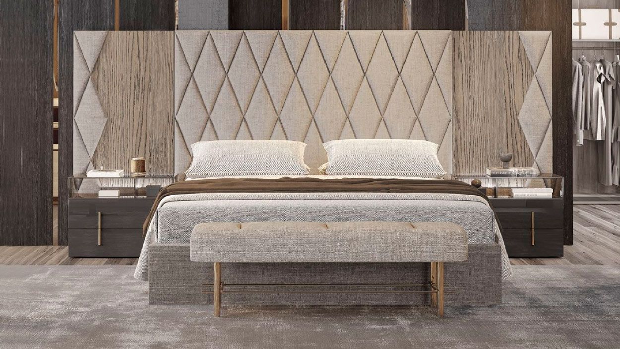 Cama Estofada Luzz, Camas Estofadas Graca Interiores