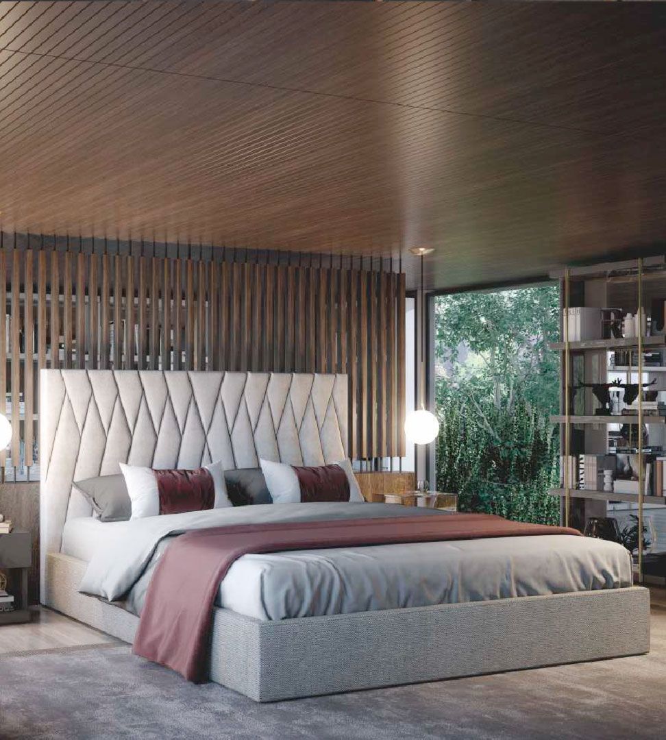 Cama Estofada Batha II, Camas Estofadas Graca Interiores