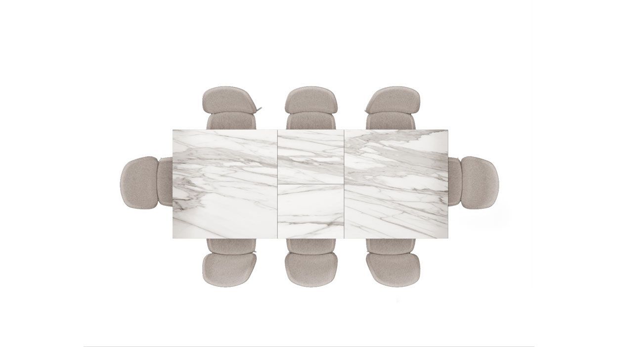 Mesa de Jantar Extensível Gery, Mobiliário Graça Interiores