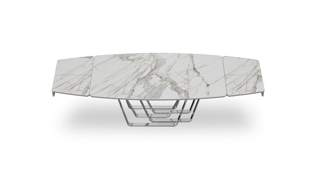 Mesa Extensível Bercy , Mesa de Jantar Graca Interiores