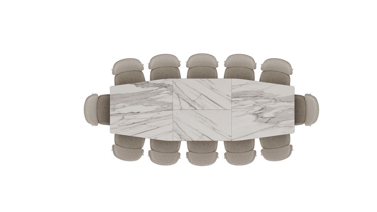 Mesa Extensível Lerc, Mesa de Jantar Graca Interiores