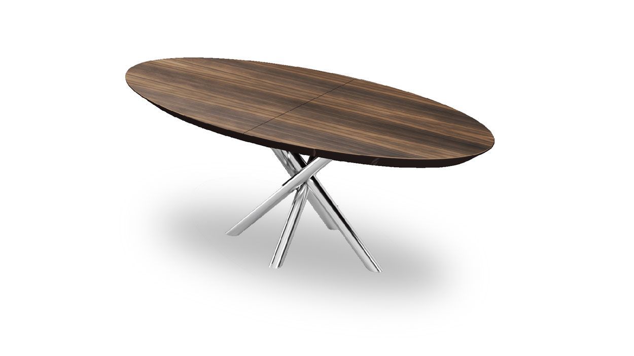 Mesa Extensível Cartye, Mesa de Jantar Graca Interiores