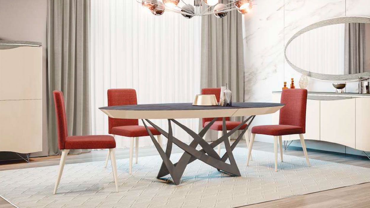 Mesa Extensível Vautier, Mesa de Jantar Graca Interiores