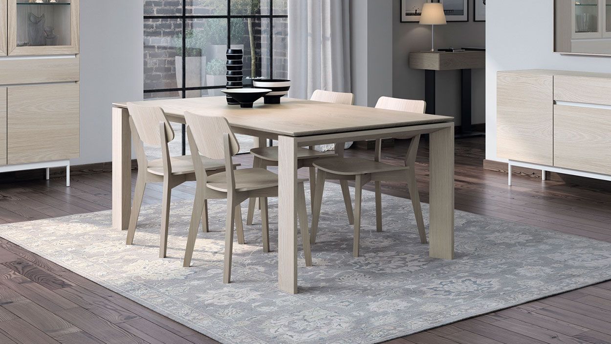 Mesa de Jantar Extensível Lyra, Mesa de Jantar Graca Interiores