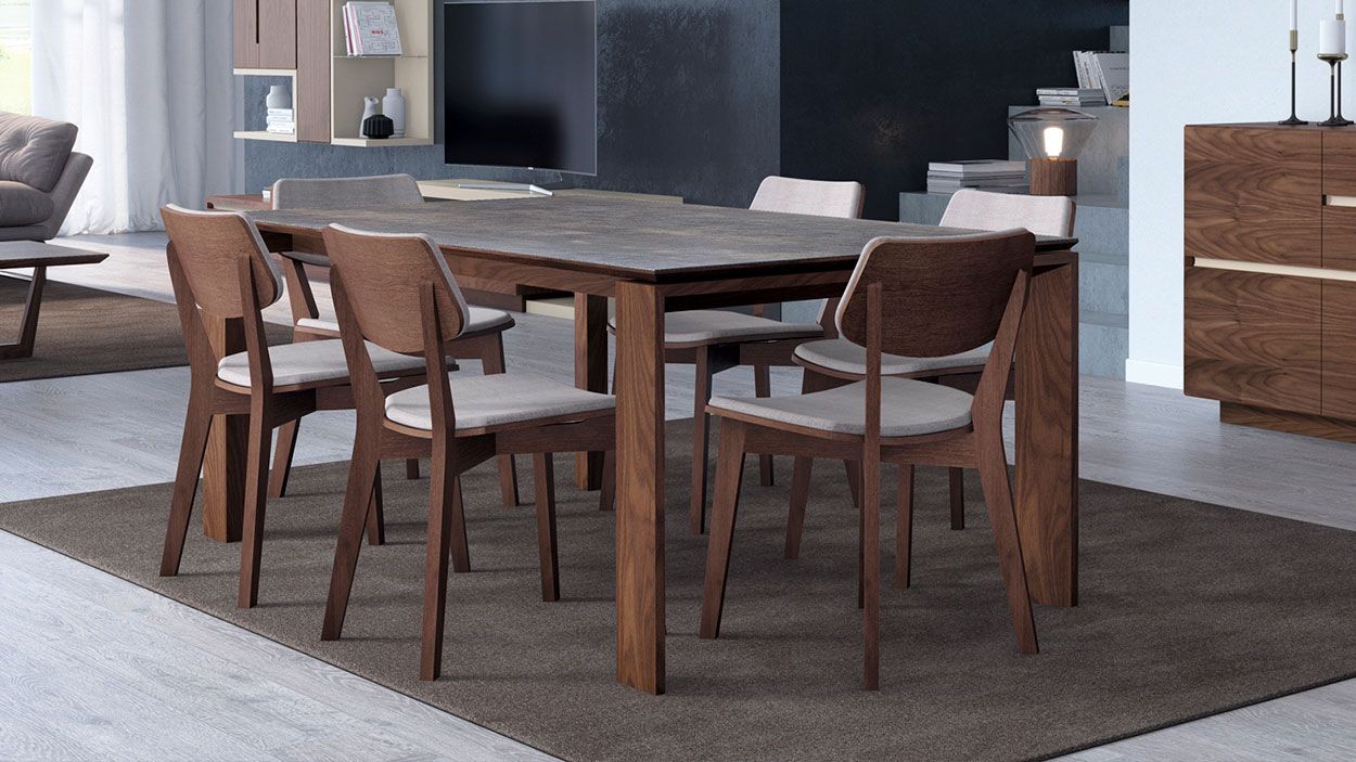 Mesa de Jantar Extensível Lyra, Mesa de Jantar Graca Interiores