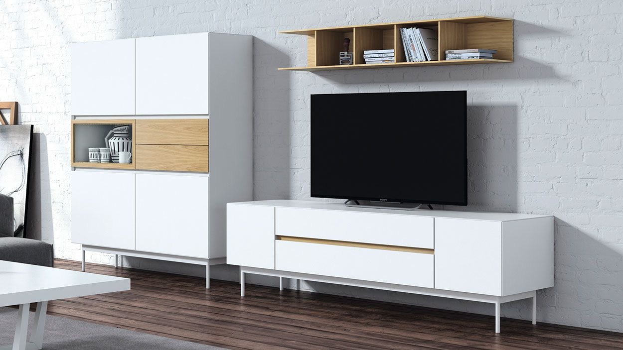 Estante TV Lyra 33, modulo tv